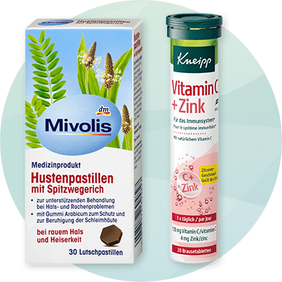 Mivolis pastilky na kašeľ, Kneipp vitamín C + zinok sprej