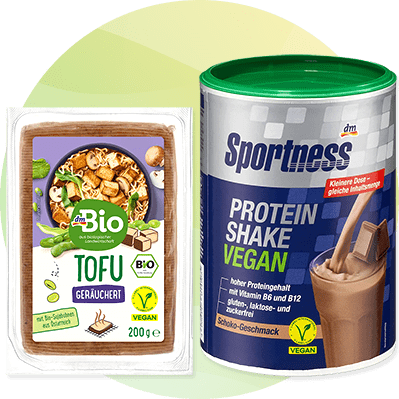 Tofu a vegánsky proteínový nápoj