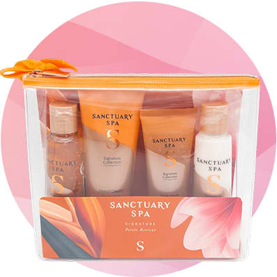 Kozmetická sada Sanctuary Spa v priehľadnom obale