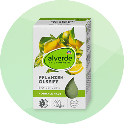 Balenie rastlinného mydla alverde Naturkosmetik