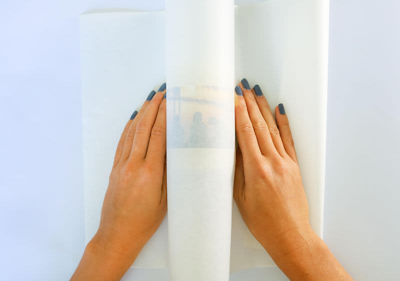 Priloženie fotografie na sviečku.