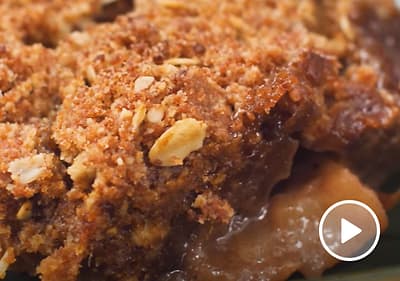 Jablkový crumble