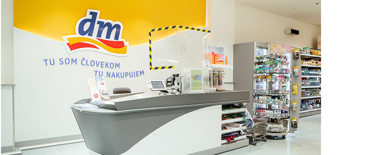 dm predajňa