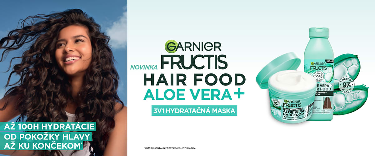 Fructis Hair Food masky na vlasy.