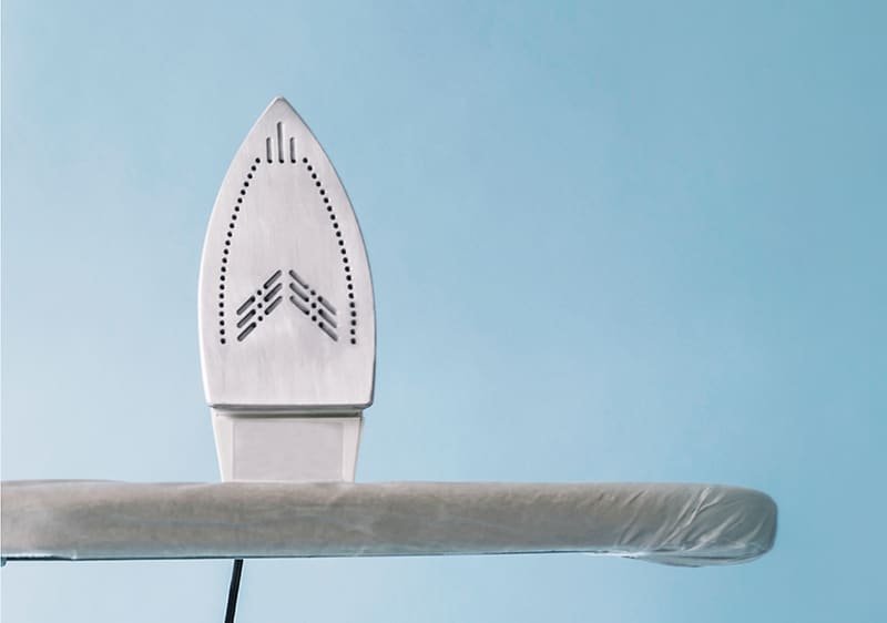 ako vyčistiť žehličku