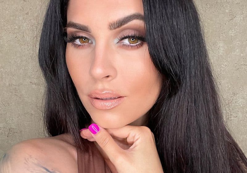 Make-up artistka Claudia Ďuríšek.