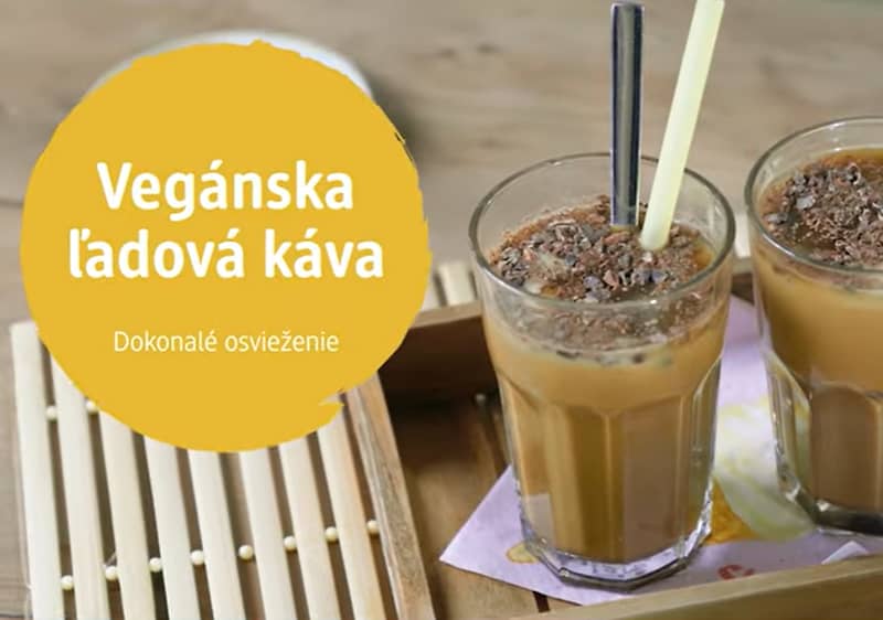 Vegánska ľadová káva