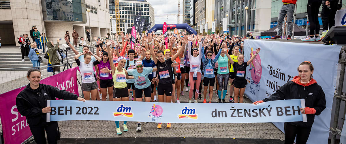 dm ženský beh 2021