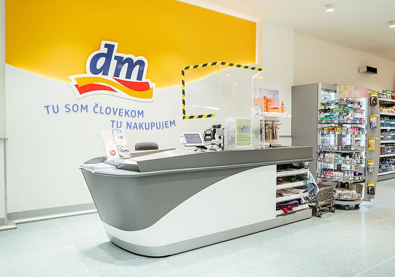 dm predajňa