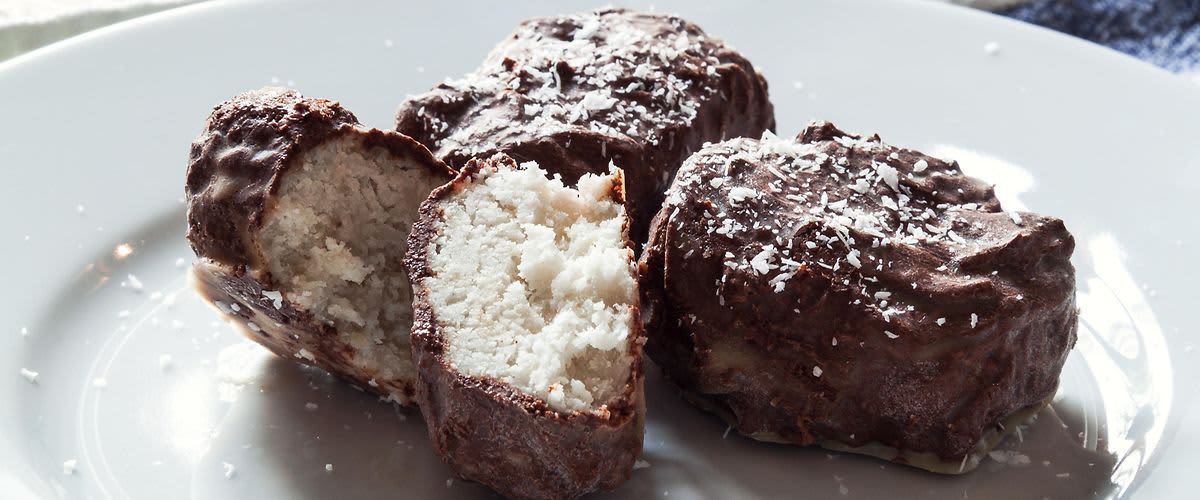 Čokoládovo-kokosové tyčinky