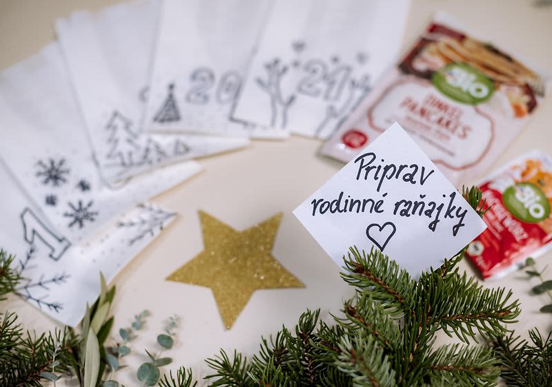 úloha priprav rodine raňajky