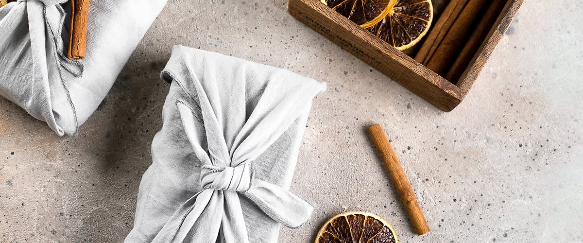 udržateľné balenie darčekov