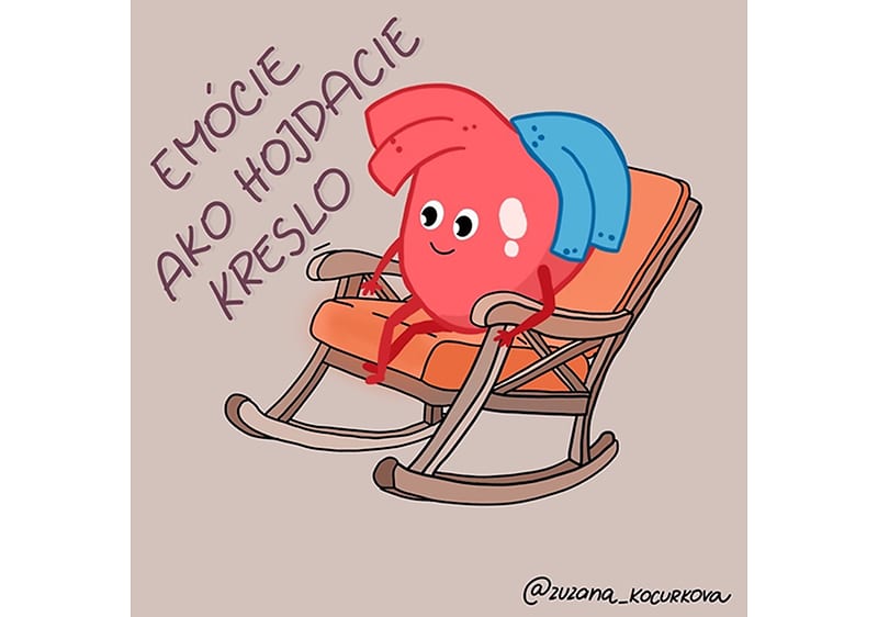 Emócie ako hojdacie kreslo.