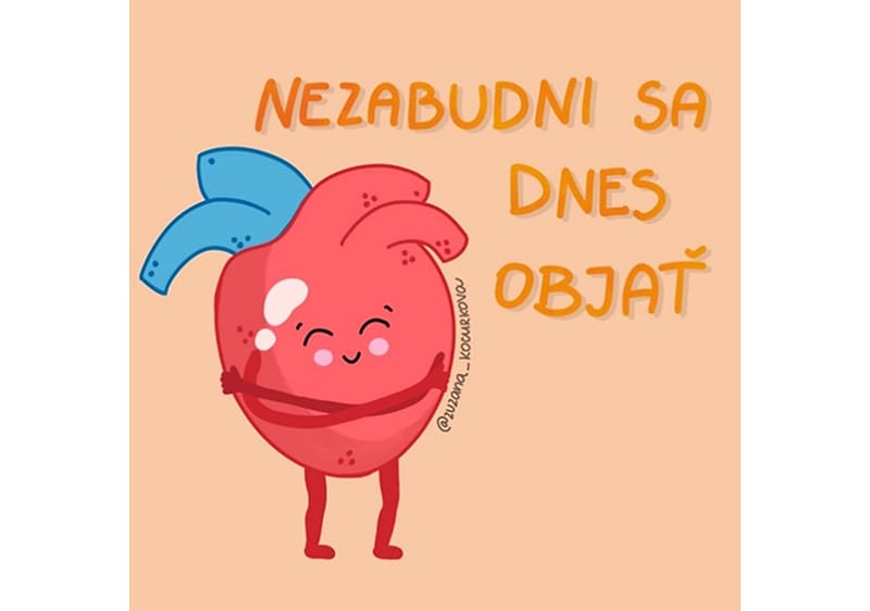 Nezabudni sa dnes objať.