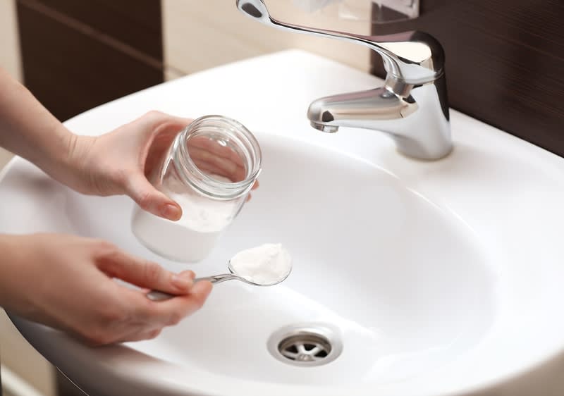 soda bikarbona do odtoku