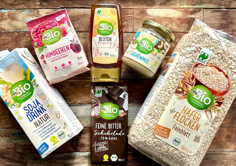 potrebné suroviny na kašu