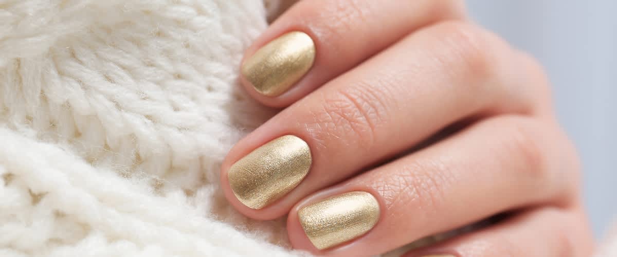 metalické nechty