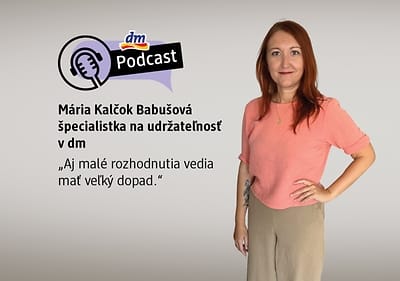 Mária Kalčok Babušová v dm podcaste