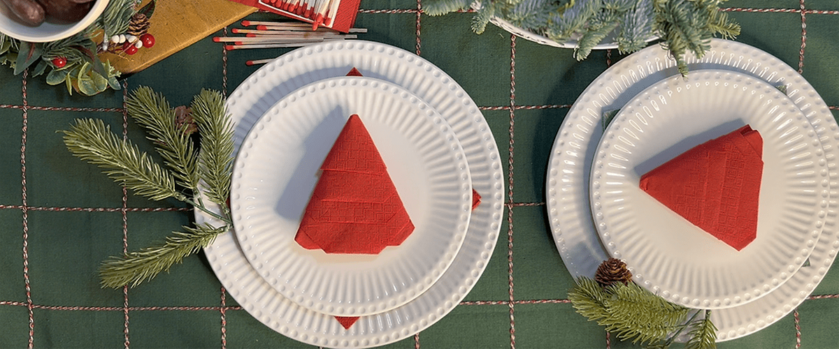 stromček z vreckovky