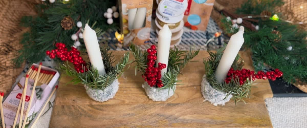 Dekorácia zo zaváraninových pohárov