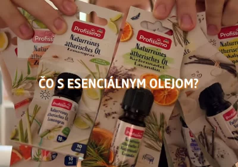Éterické oleje značky Profissimo