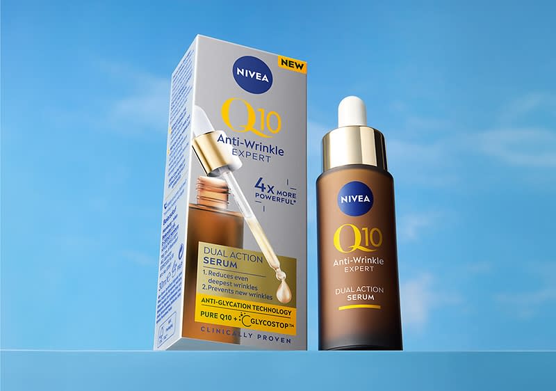 Expertné duálne sérum proti vráskam NIVEA Q10 