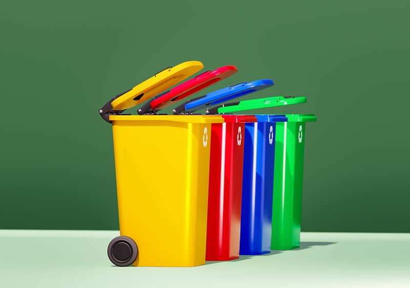 Triedenie obalov z produktov