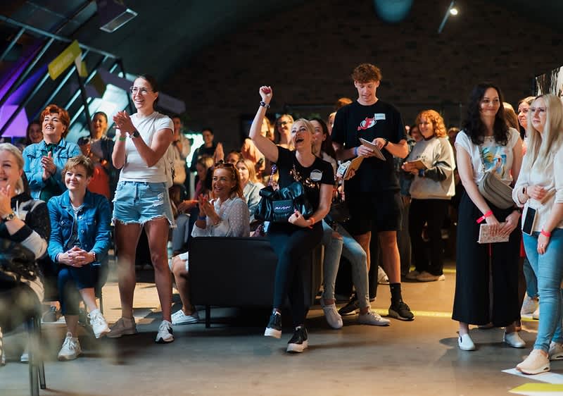 Spolupracovníci z dm predajní na dm Workshopfeste