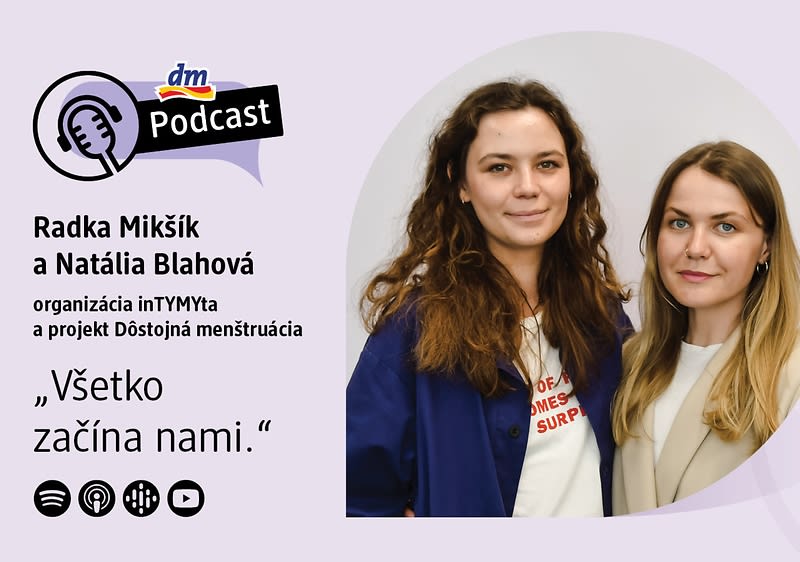 dm podcast s hostkami Radka Mikšík a Natália Blahová