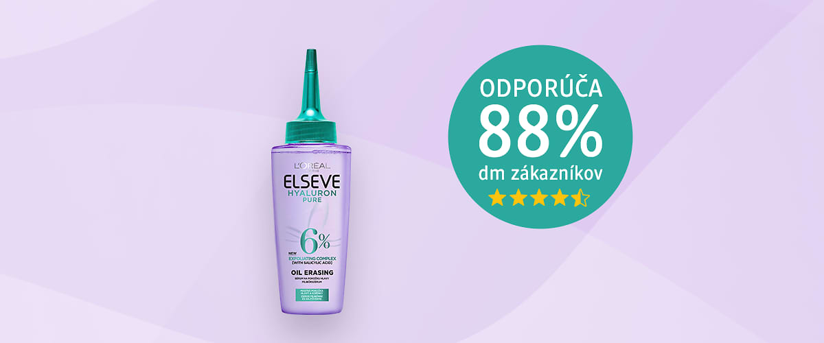 Sérum na vlasy Hyaluron Pure 6 % Exfoliating Complex, 102 ml