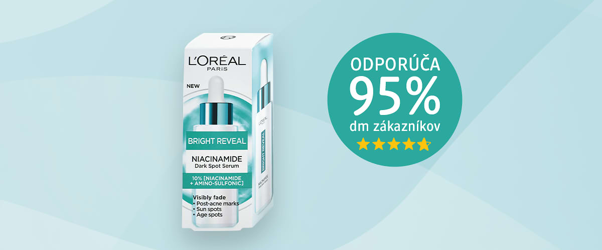 Pleťové sérum proti tmavým škvrnám Bright Reveal Niacinamide Dark Spot