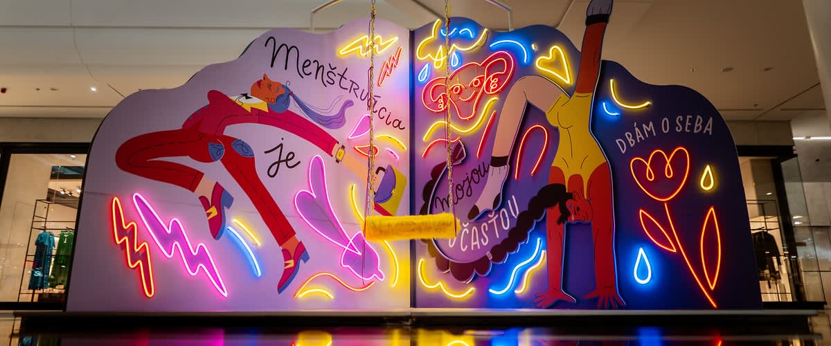 dm kampaň venovaná ženskému zdraviu oslovuje umením