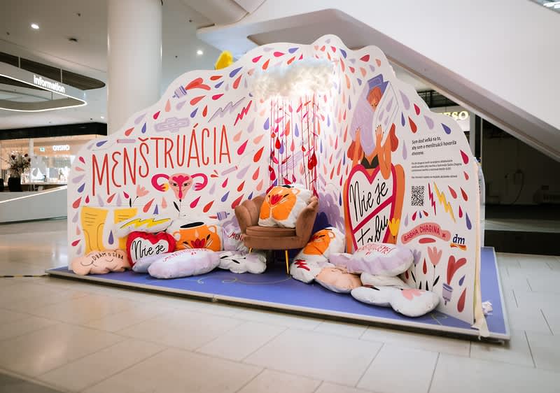 dm kampaň venovaná ženskému zdraviu oslovuje umením
