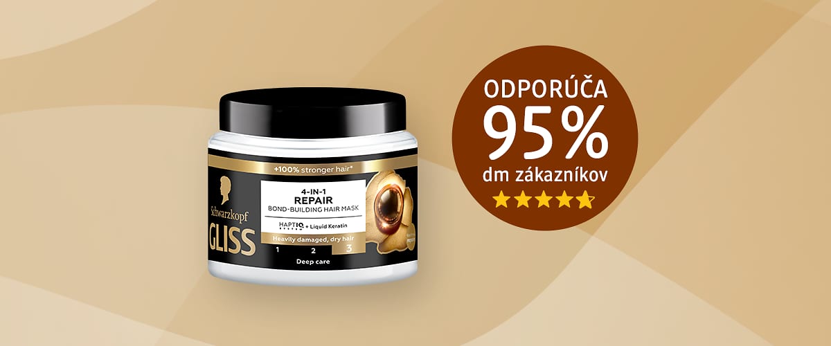 Schwarzkopf GLISS Regeneračná maska