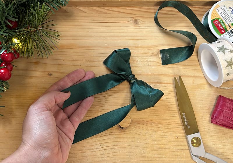 Vianočná zelená stužka