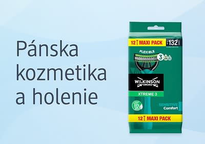 Balenie pánskych holiacich strojčekov Wilkinson Xtreme 3 Sensitive Comfort.