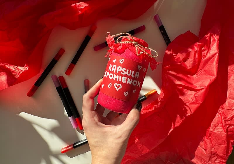 Hotová valentínska kapsula spomienok