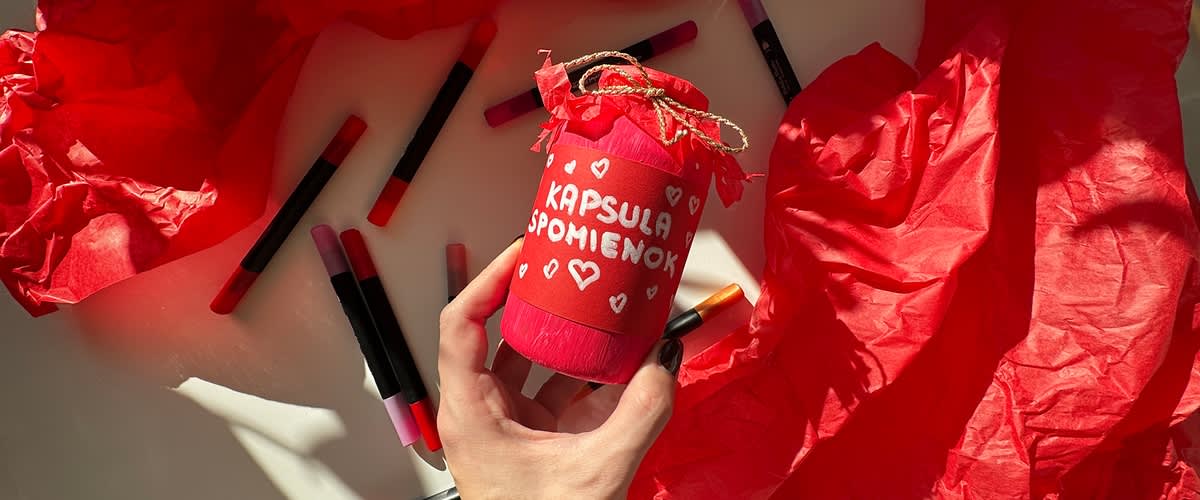 Hotová valentínska kapsula spomienok