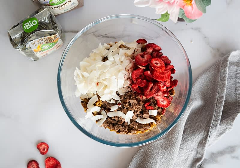 Zmes na mlsnú granolu