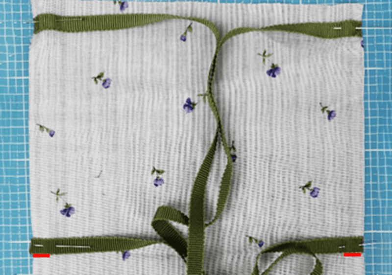 Ako ušiť rúško - krok 3