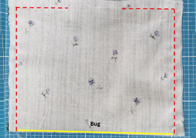 Ako ušiť rúško - krok 4