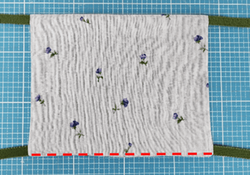 Ako ušiť rúško - krok 5