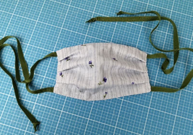 Ako ušiť rúško - krok 7