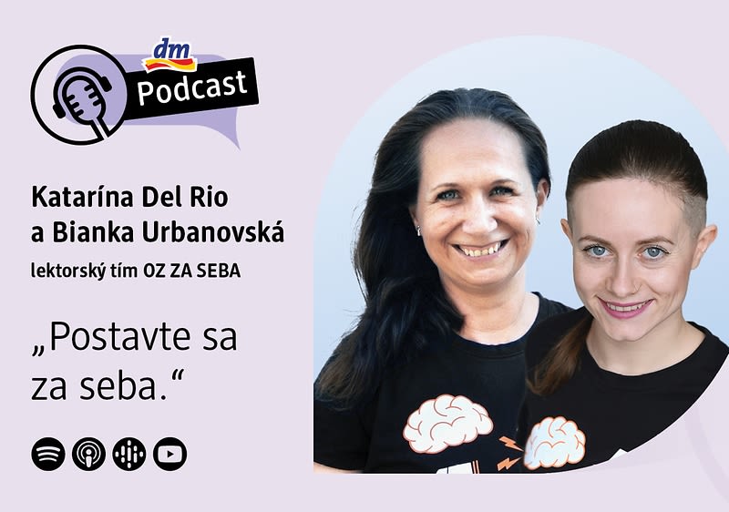 lektorský tím OZ ZA SEBA v dm podcaste