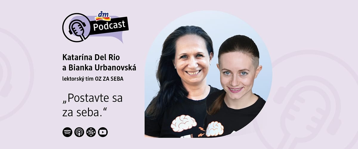 lektorský tím OZ ZA SEBA v dm podcaste