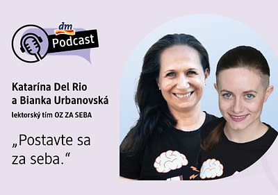 lektorský tím OZ ZA SEBA v dm podcaste