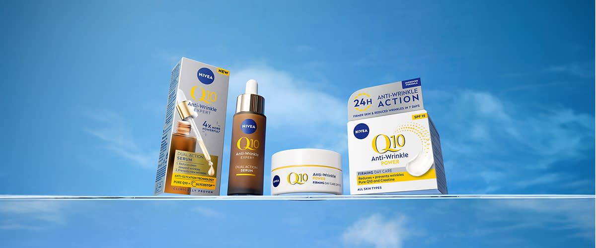 Expertné duálne sérum proti vráskam NIVEA Q10 