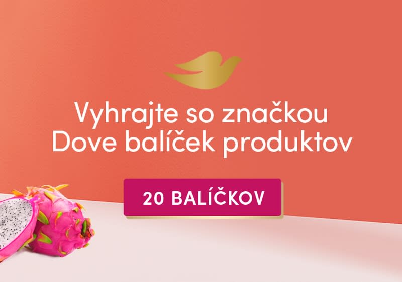 súťaž o balíčky Dove