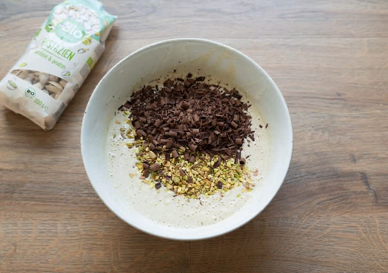 Zmiešané suroviny v miske