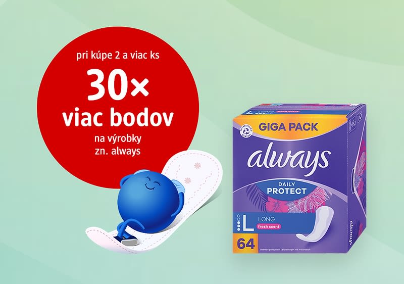 produkt zo sortimentu always